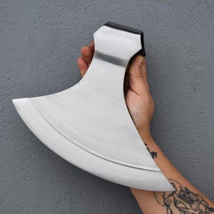 Hand Forged Medieval Viking Polish Hatchet Axe Head. Best For Outdoor Camping Axe Head.