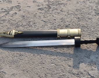 Hand-Crafted Pompeii Gladius Roman Sword – Decorative / Cosplay / Collector’s Replica