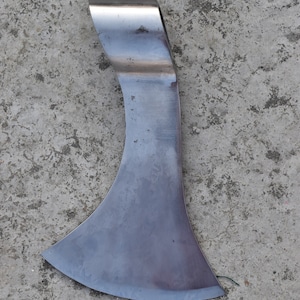 Medieval Viking Axe  Head Authentic Replica Medieval Steel Battle Axe Head
