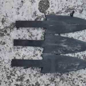 Bronze Age Spear Head, Javelins-Hand Forged Set of 3