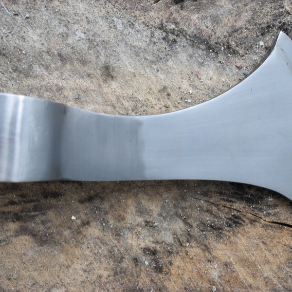 Hand Forged Medieval Battle Ready Axe head Steel Cutting Edge. Hatchet Axe Head.