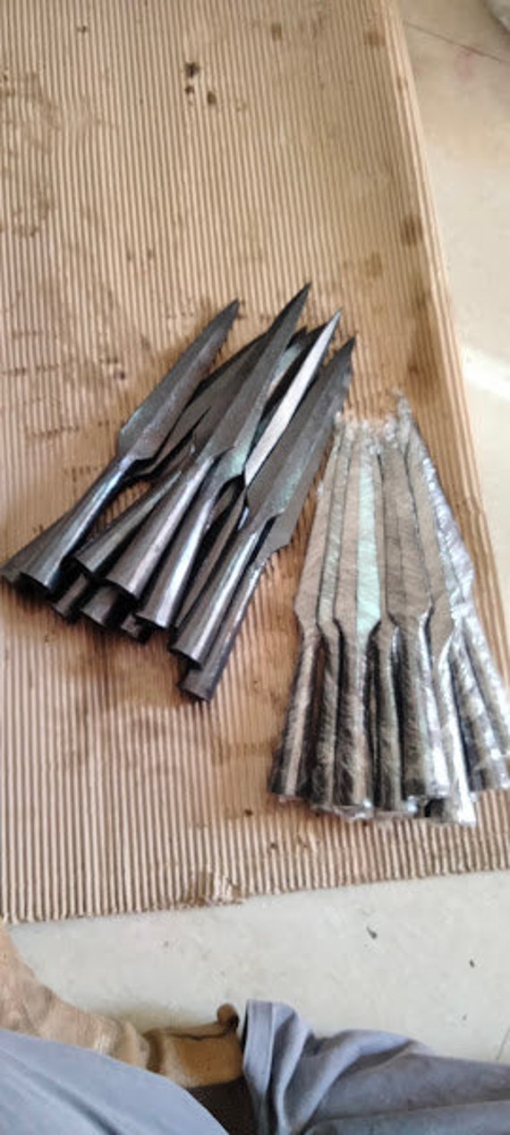 鉄製武具 矢尻 オブジェ 5点セット （EXCEART] 1 セット 騎兵