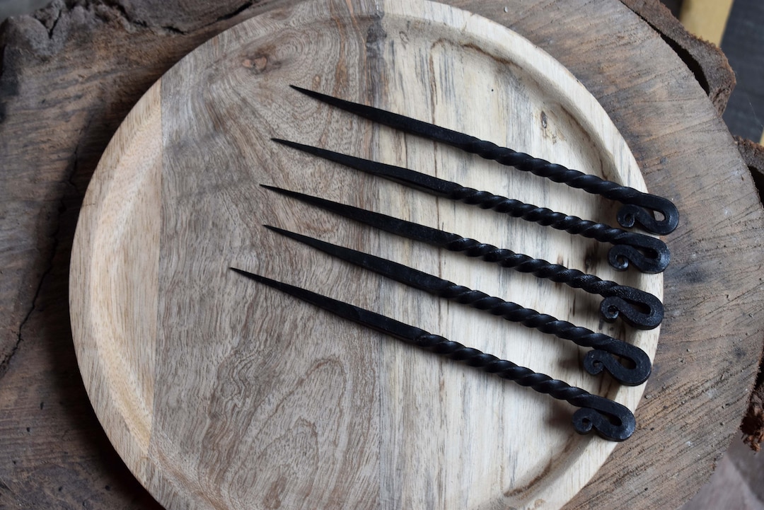 Hand-forged Medieval Viking-style Eating Pick – Historical Kitchen ...