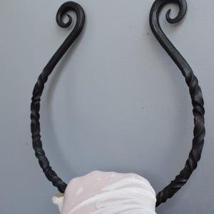 Hand-Forged Medieval Iron Torque Necklace | Viking Celtic Style. Best Gift For Men/Women.