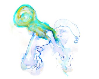 Jazz Trumpet Player - Limited Edition Giclée Print (10"x 10")