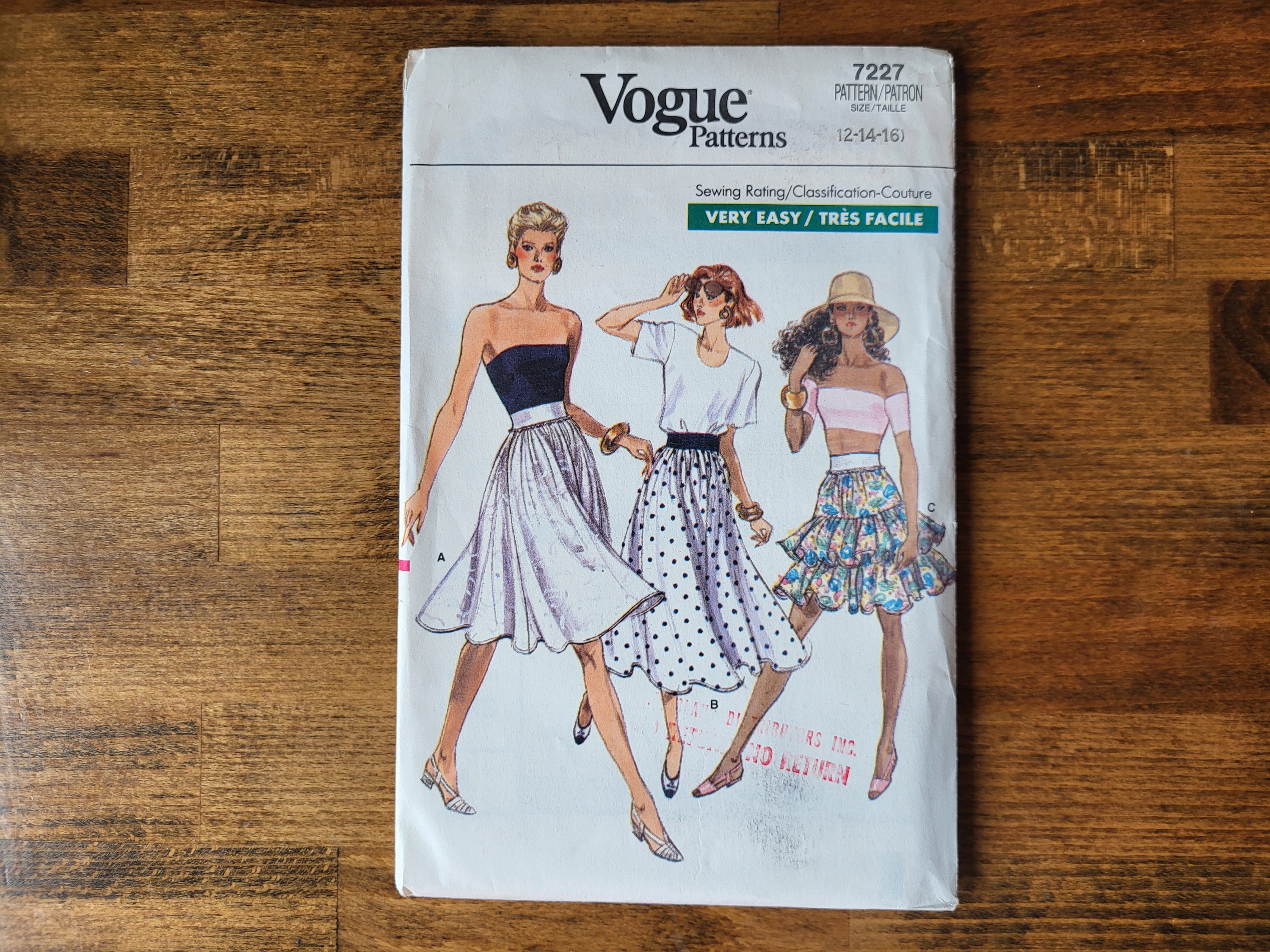 Layered Cut-Off Vintage Fancy Mini-Skirt｜Layered Cut-Off Vintage