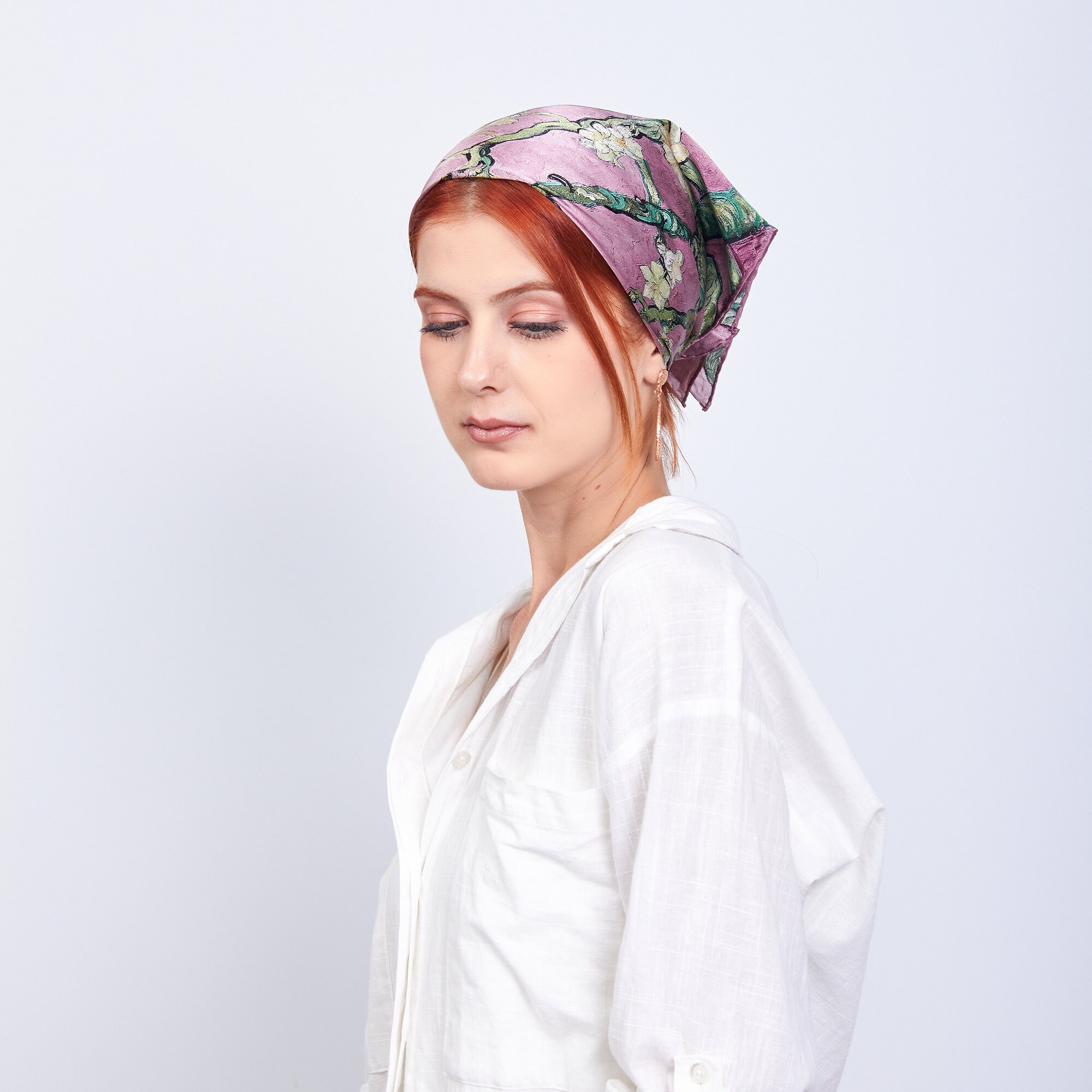 silk head scarf bandana