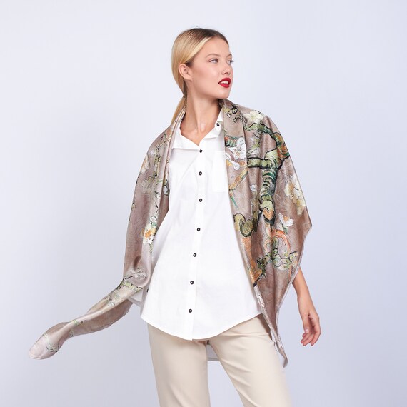 Silk Scarf Shoulder Wrap Shawl Silk Shawls For Dresses And Evening Wraps Silk Scarf Shoulder Wrap Shawl Silk Shawls For Dresses And Evening Wraps