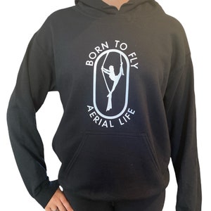 Aerialist Hoodie / Aerial Silks / Aerialist Apparel / Aerialist Gift / Aerial Fitness / Aerial Dance / Gifts For Aerialist / Aerial Clothes