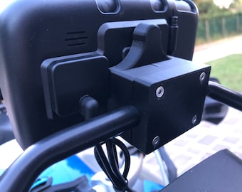 Soporte adaptador para navegador de motocicleta CarPlay/Android Auto