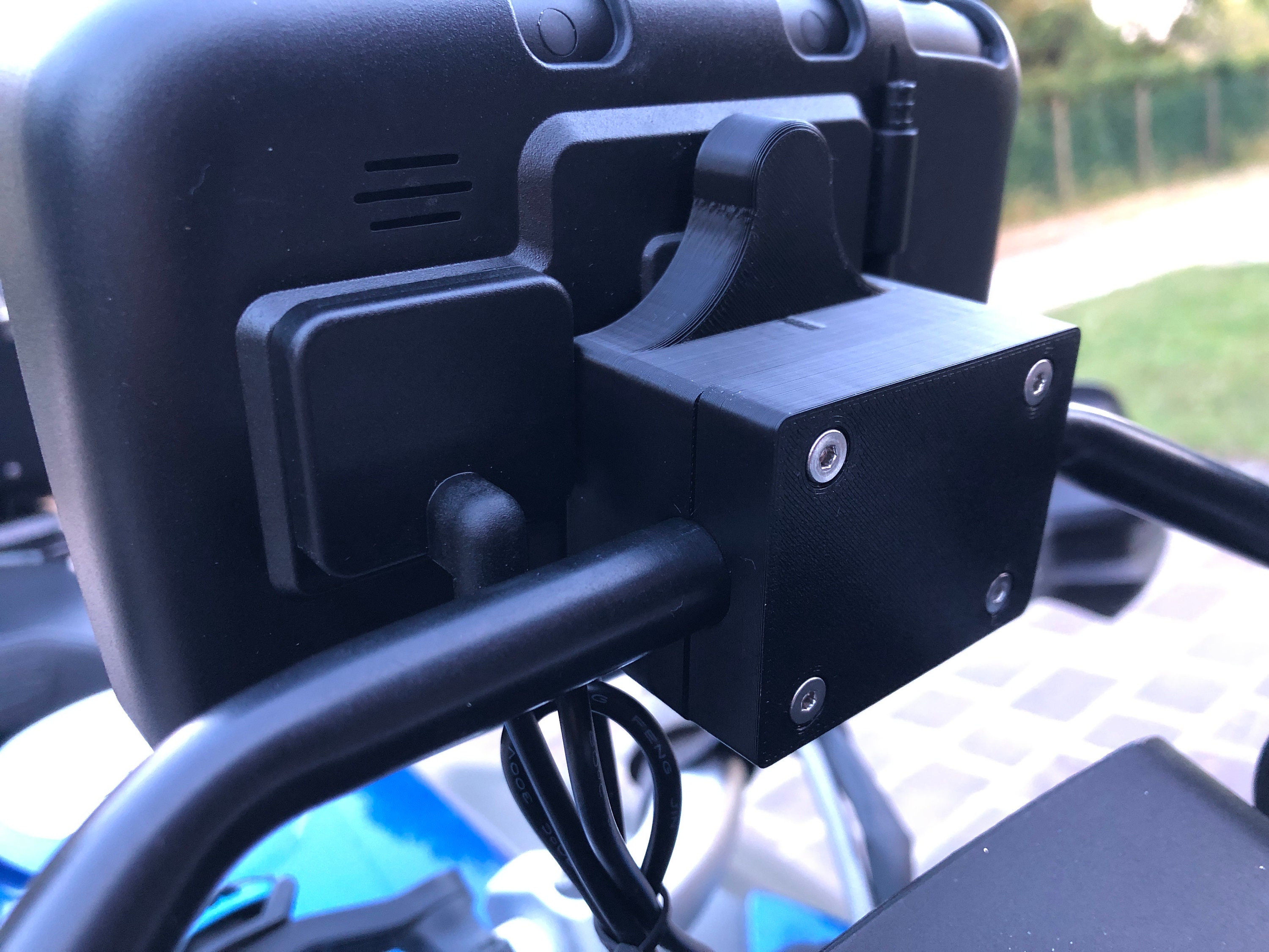 Support d'adaptateur de navigateur de moto CarPlay/Android Auto
