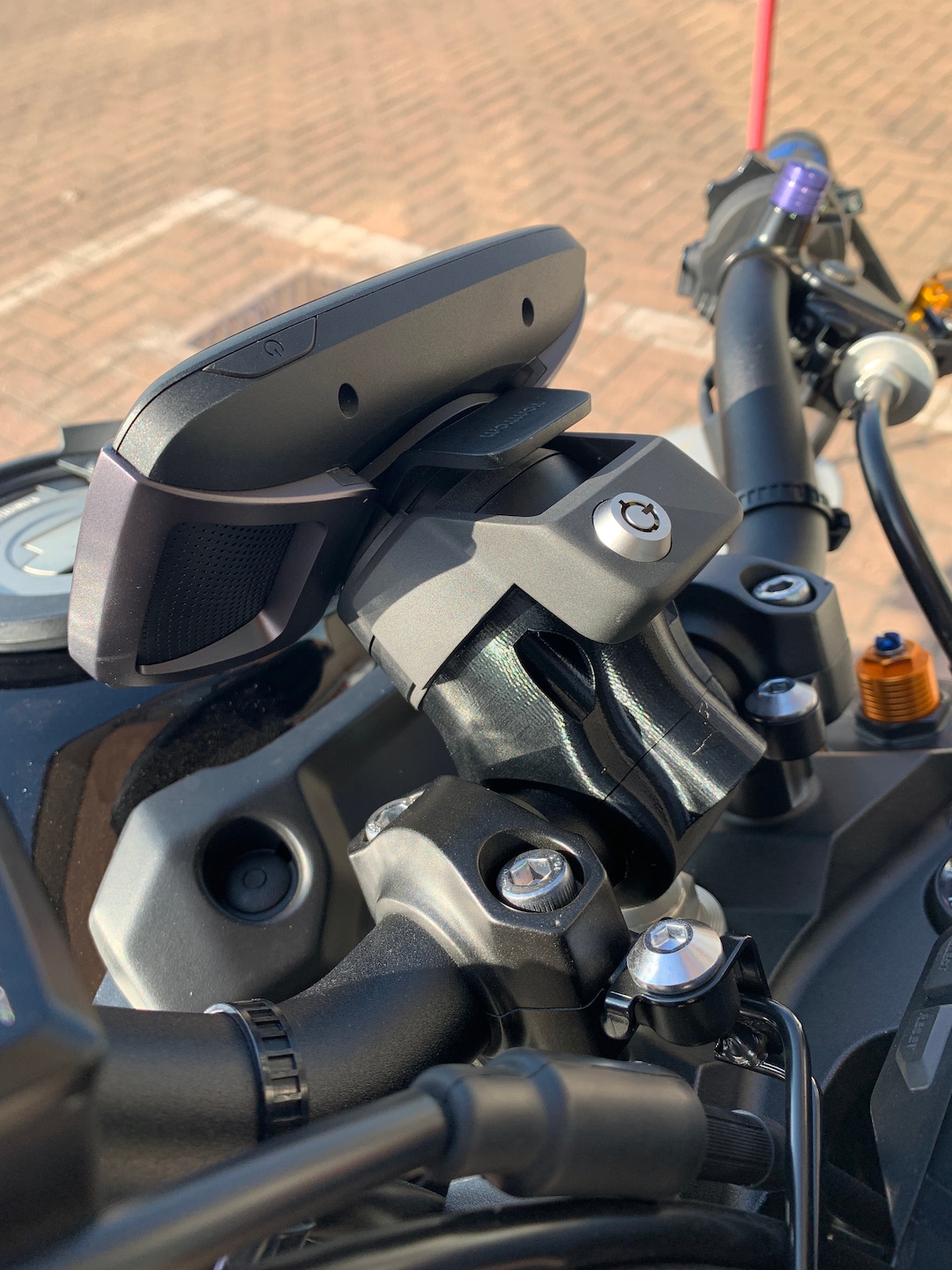 STAFFA SUPPORTO TOMTOM RIDER 400/410/450/500/550 TRAVERSINO BMW R 1200