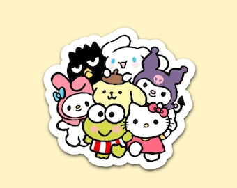Kawaii Freunde Sticker