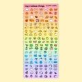 Tiny Rainbow Things Planner Stickers