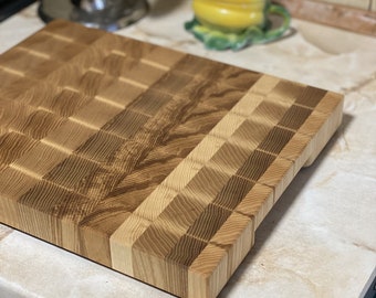 Wooden Cutting serving bread Board Kitchen board end grain