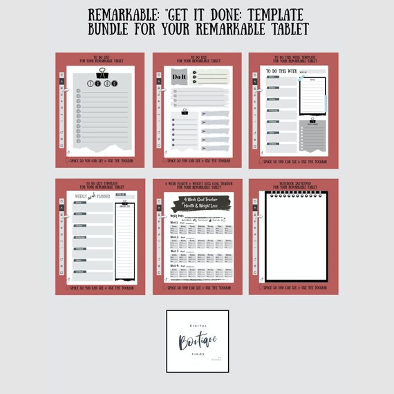 Remarkable Tablet Templates Remarkable Tablet Templates