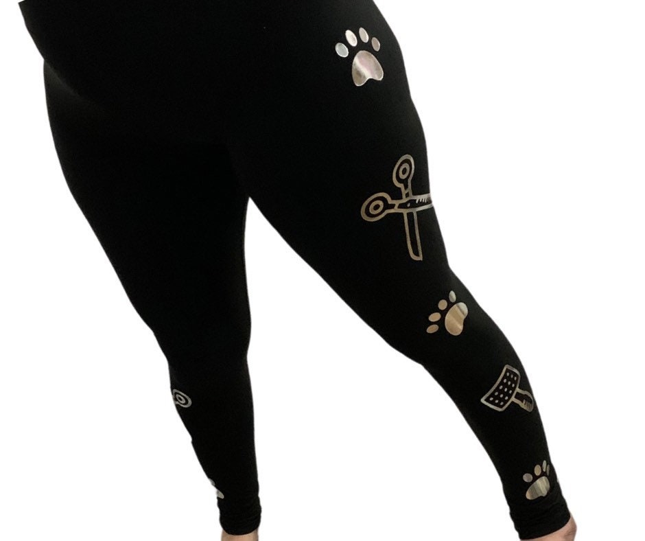 Dog groomer leggings hair resistant clothes groomer uniform Etsy