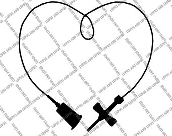 Free Winged Butterfly Needle Svg