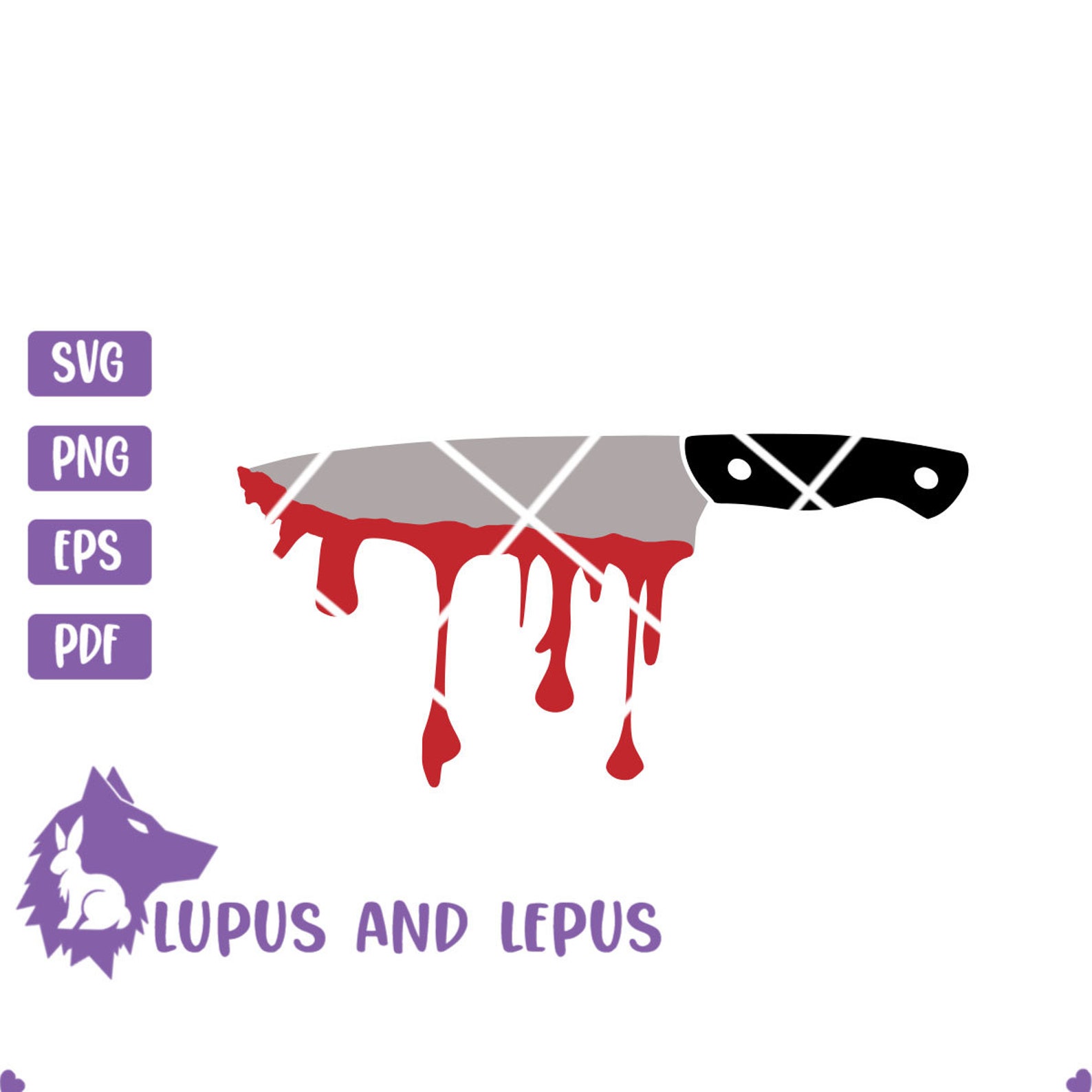 Digital File bloody knife bloody knife svg bloody knife | Etsy