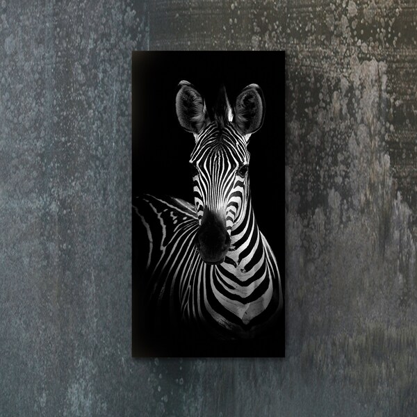 Zebra Print Glass Etsy
