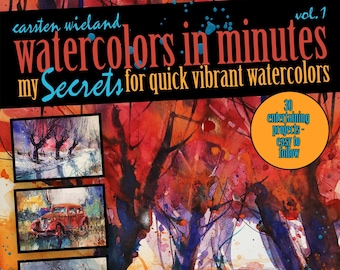 eBook Watercolors in minutes – 30 projects step-by-step Instant Download pdf 184 pages