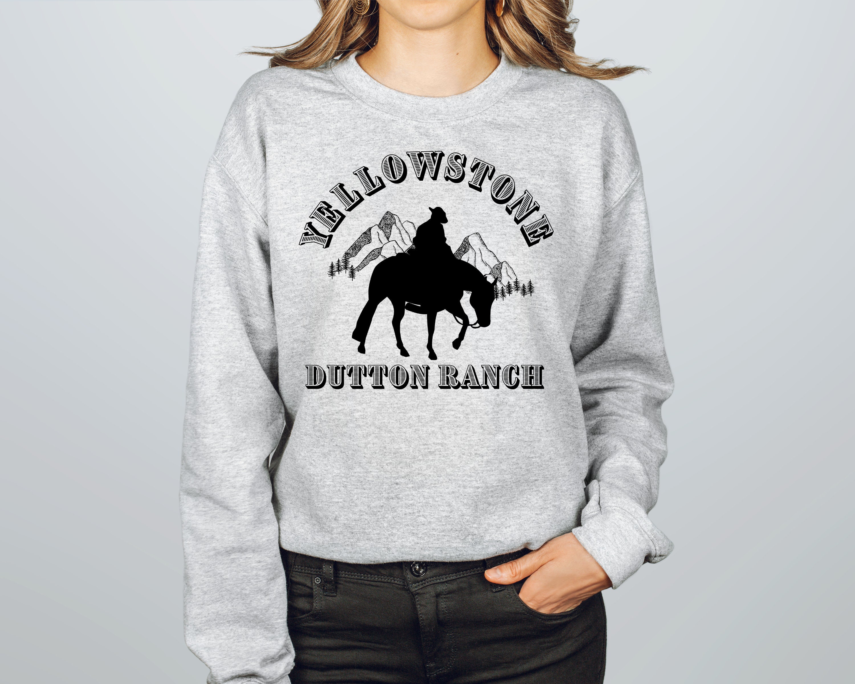 Yellowstone Ranch Sweatshirt Dutton Ranch Yellowstone TV Etsy