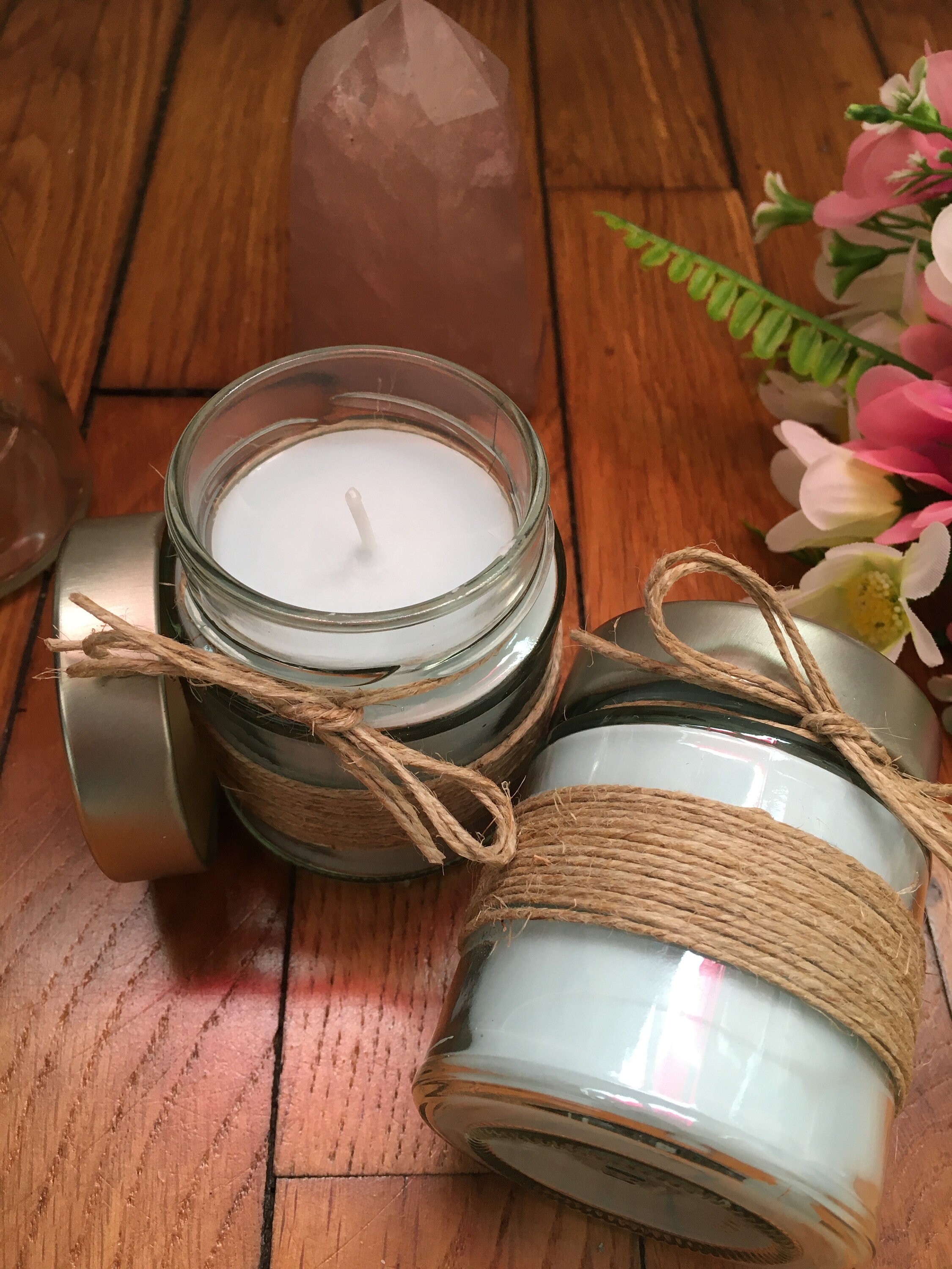 Lot de 2 Bougies Parfumée Odyssée Japonais Bleu Clair Végan