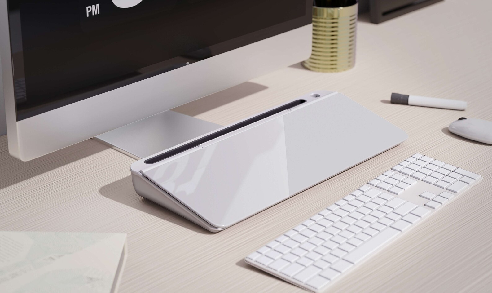 Desktop Dry Erase Student Whiteboard and Keyboard Stand With Etsy