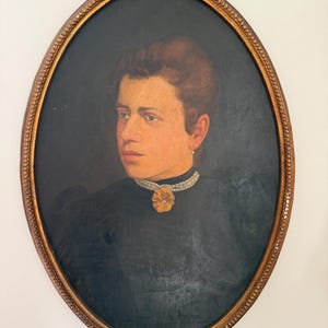Antique Portrait Painting/ Oil Painting