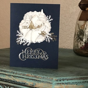 Snowy Cabin 1 Greeting Card