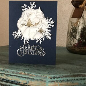 Snowy Cabin 2 Greeting Card