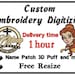 Custom Embroidery Digitizing,Custom Digitize,Embroidery Digitizing,Logo Digitizing,Embroidery Design,Letter Left Chest,Personalized logo 