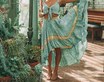 boho skirts and tops