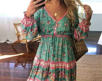 boho maxi dress petite