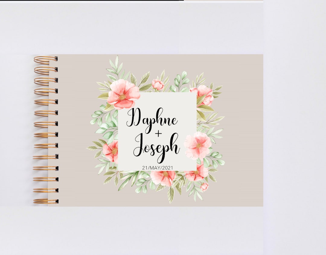 Wedding Photo Album Wedding Signature Book Wedding Etsy