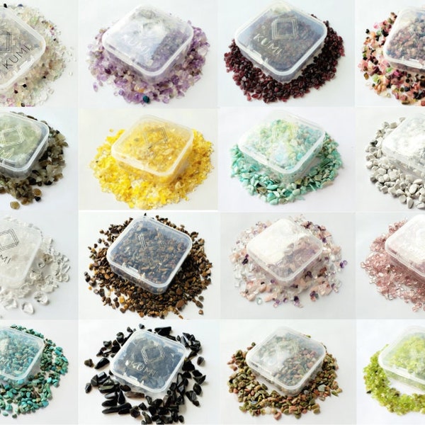 Small Gemstone Chips, Mini Tumbled Stones, Loose Undrilled Mini Crystals, Gemstones Bulk Lot, Crystal Beads, Crystal Confetti