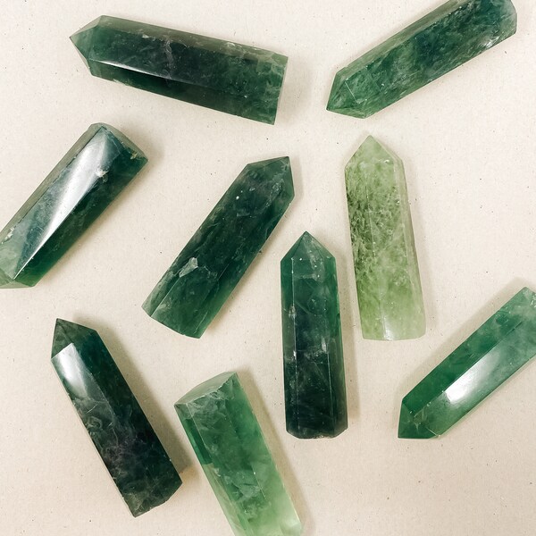 Dark Green Crystal Etsy