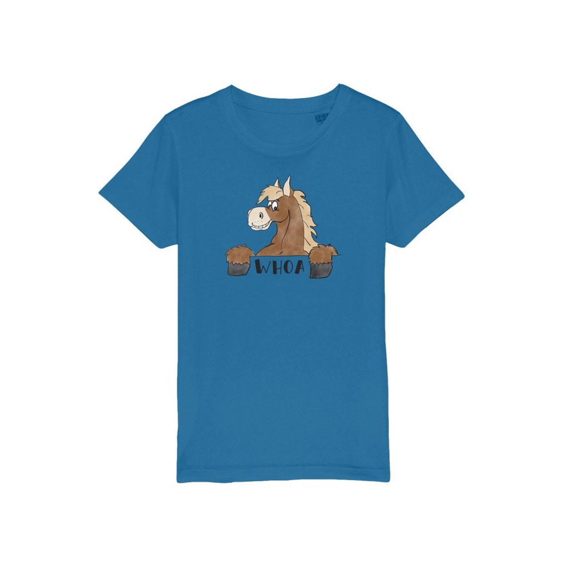 Horse Organic Tshirt for Kids / Horse Tshirt/ Horse Lover Etsy