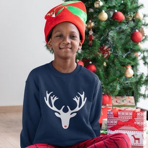 Christmas Reindeer Sweatshirt (kids)