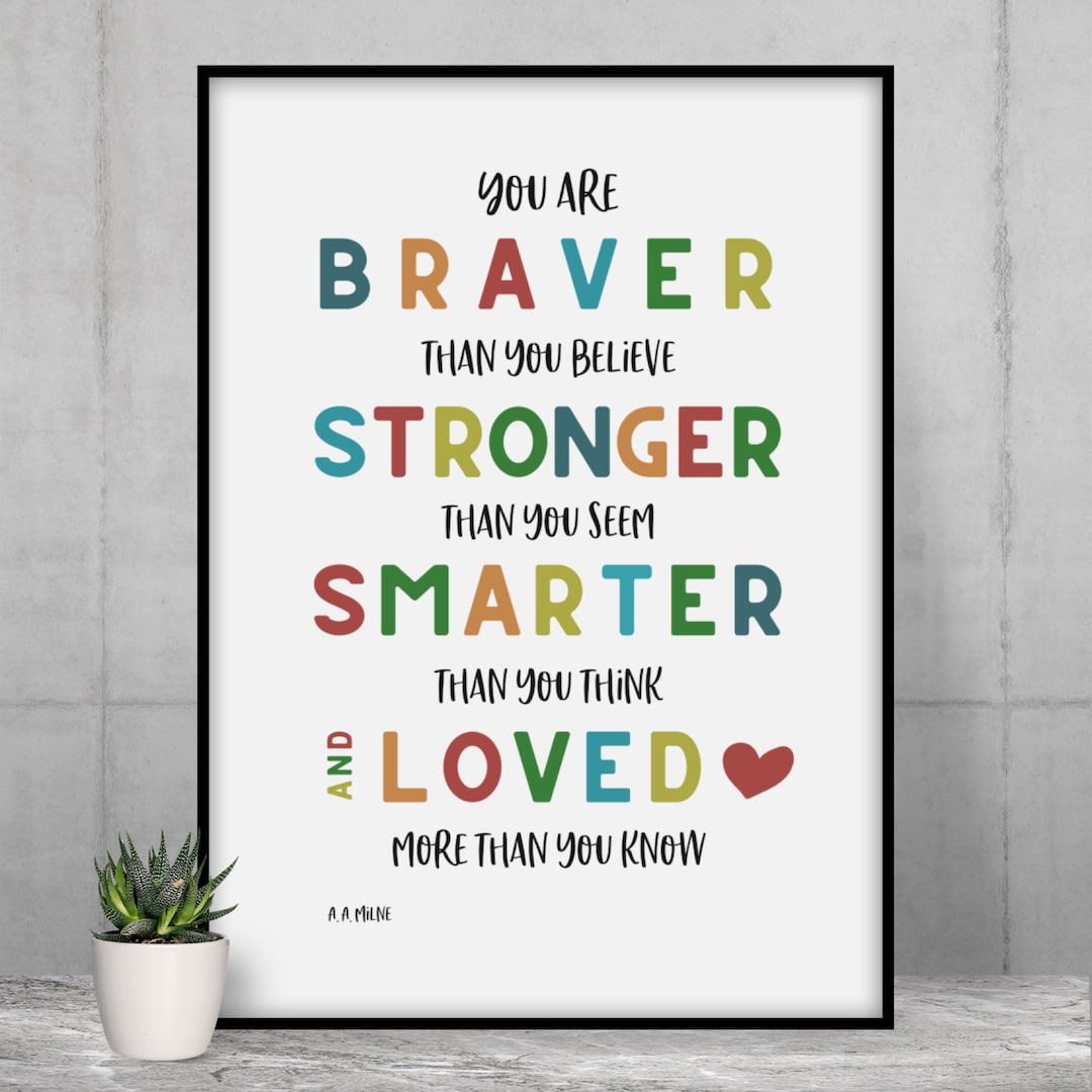 Wall Art Print | You are stronger than you know | Europosters