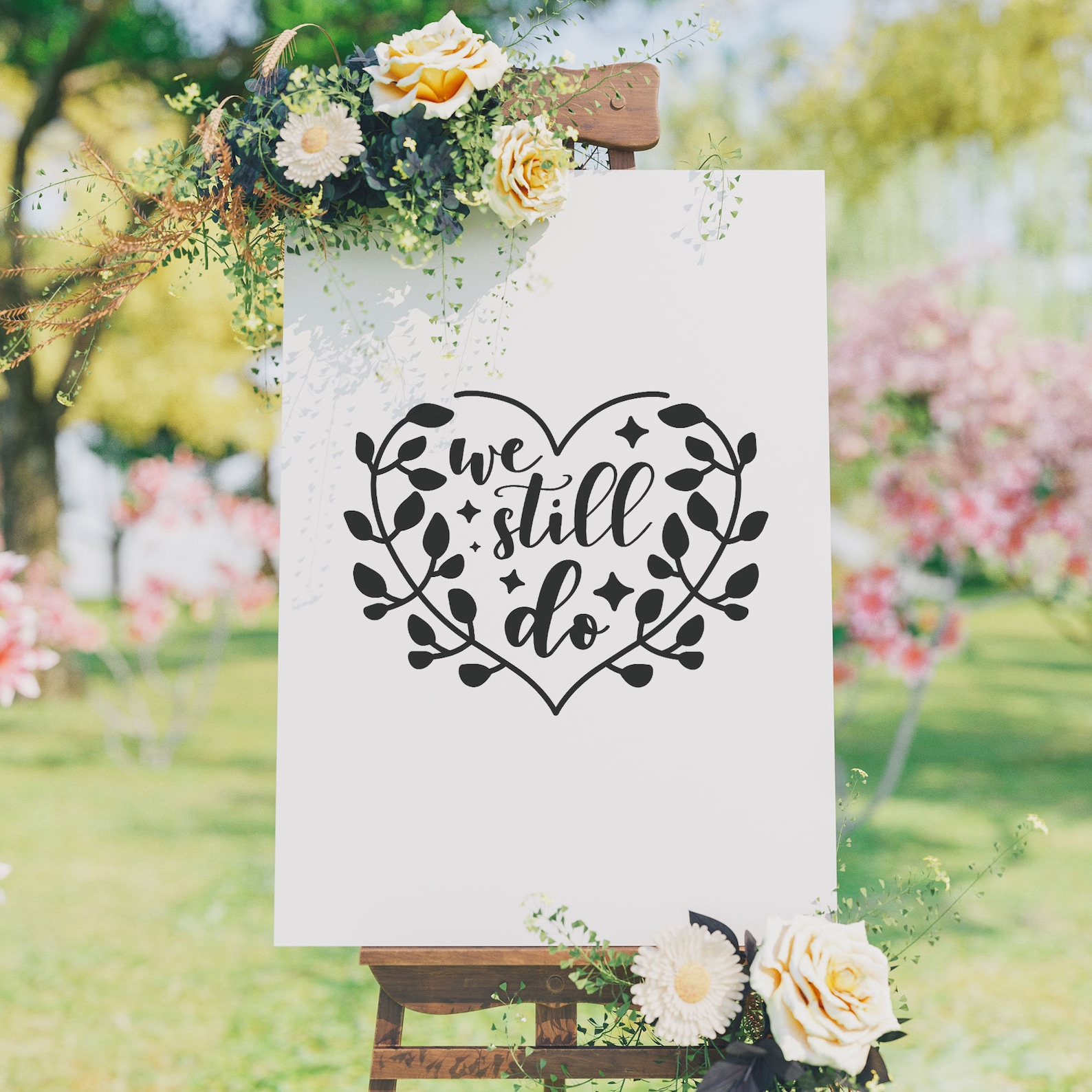 We Still Do JPEG SVG PNG Printable & Cut Files Vow Renewal Etsy