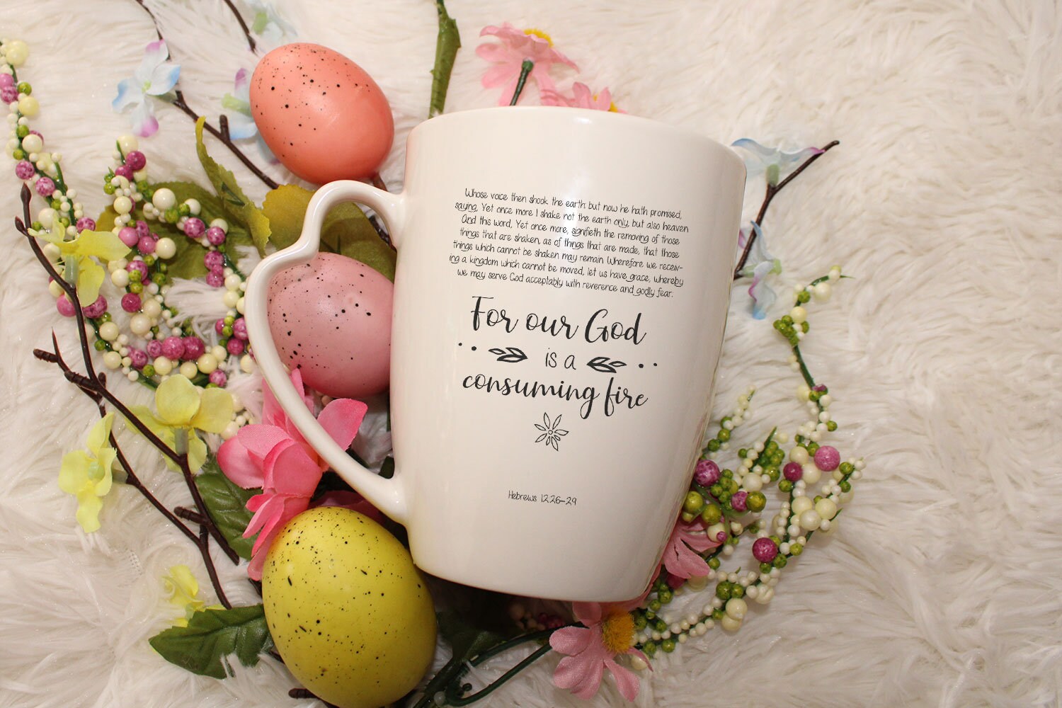 For Our God is A Consuming Fire Hebrews 122629 Bible Verse Etsy