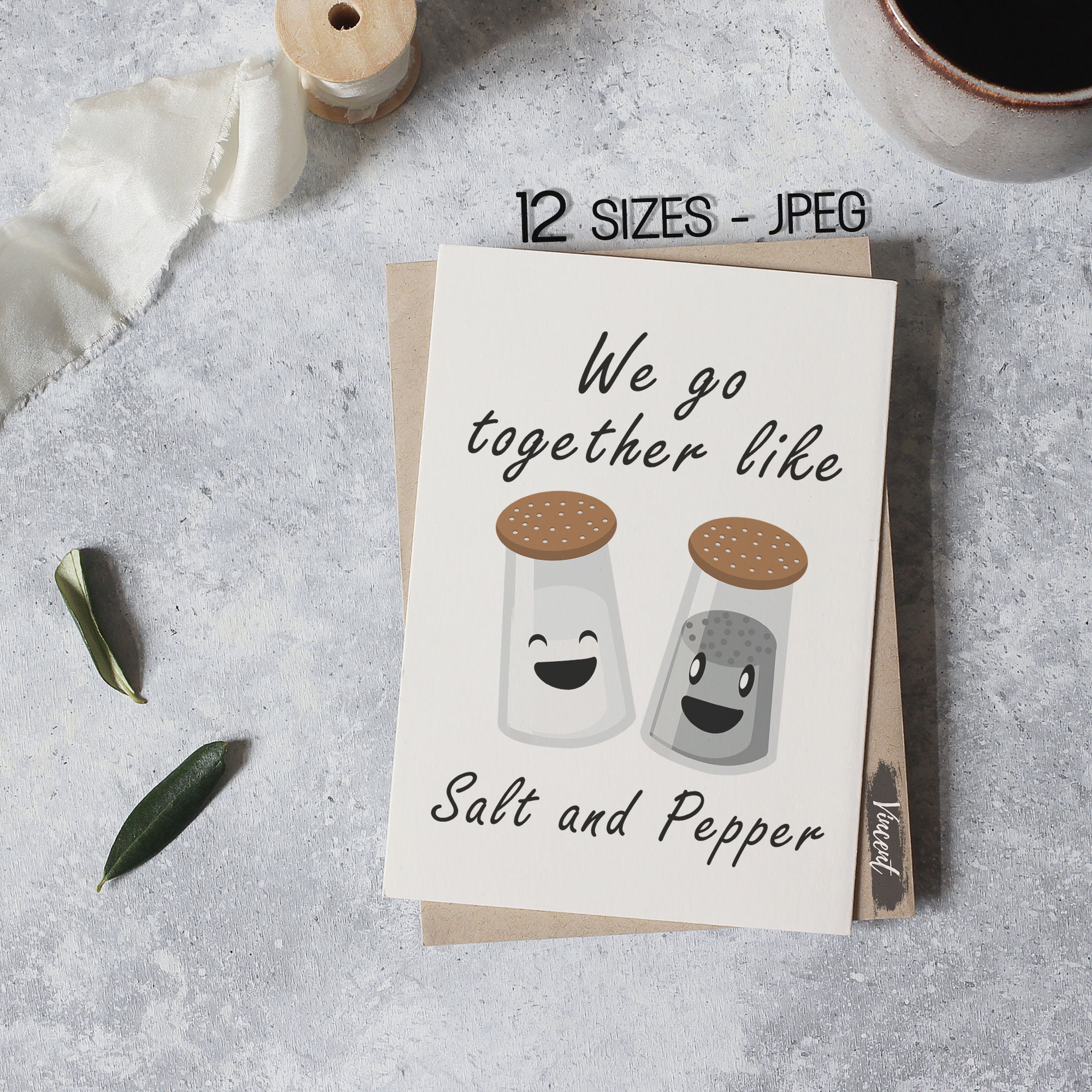 We Go Together Like Salt And Pepper Kitchen Pun Wall Art Etsy UK We go together like salt and pepper kitchen pun wall art etsy uk