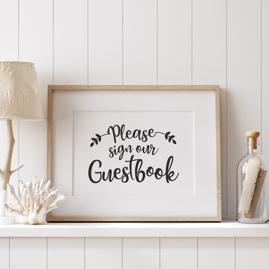 Please Sign Our Guest Book Printable JPEG 12 Sizes Wedding - Etsy