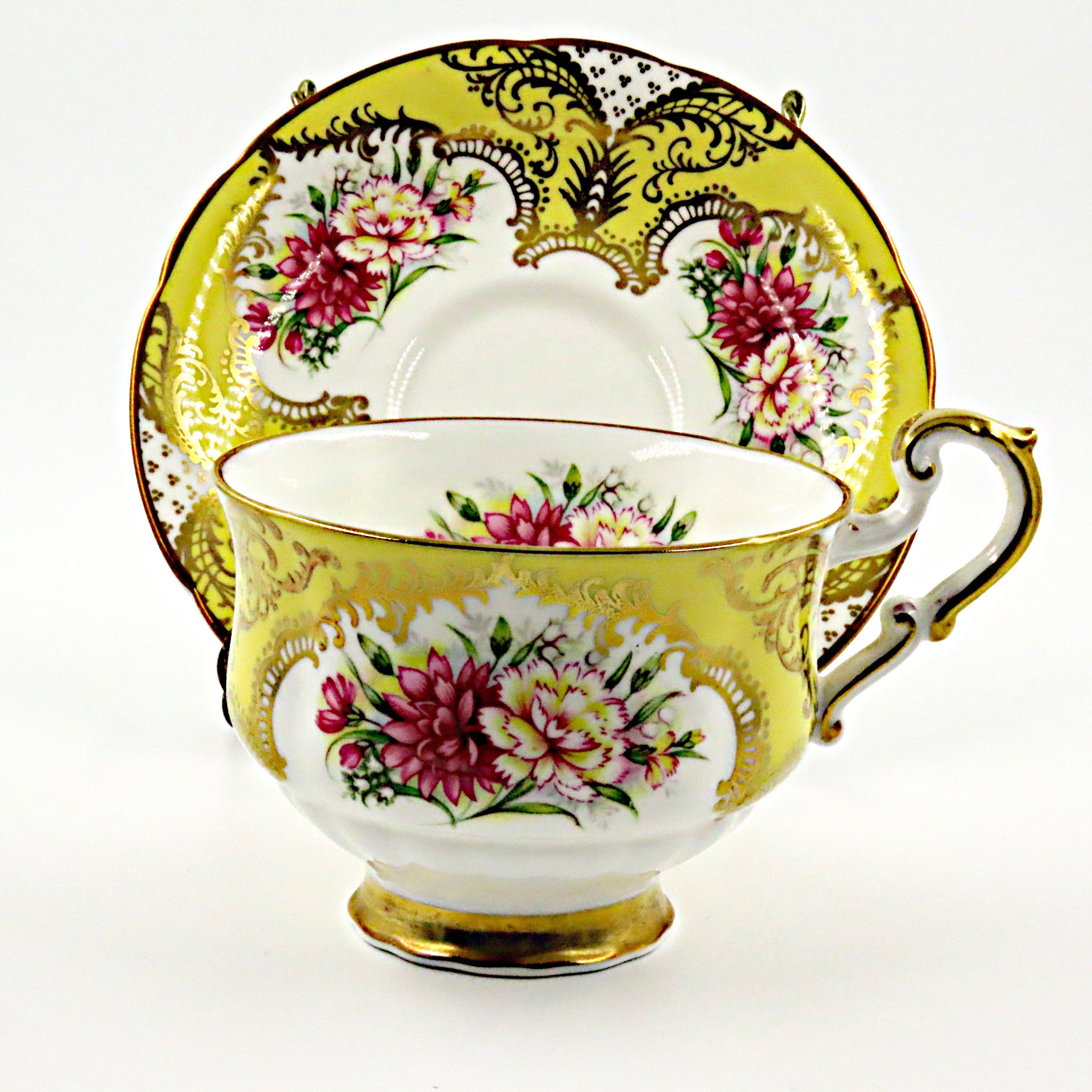 Vintage / Midcentury 1950s Paragon Teacup and Saucer in Etsy Canada