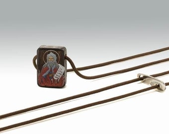 PROPHET ELIAS Handmade necklace,Prophet Elijah,Prophet Ilias,Saint,religious Charm Jewelry,orthodox necklace,amulet,talisman,religious gift