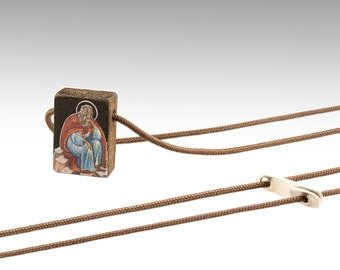 PROPHET ELIAS Handmade necklace,Prophet Elijah,Prophet Ilias,Saint,religious Charm Jewelry,orthodox necklace,amulet,talisman,religious gift