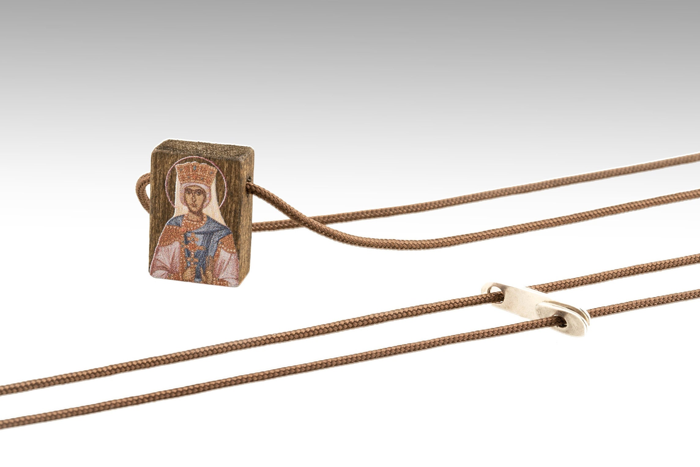SAINT OLGA Handmade necklace, religious Charm Jewelry, orthodox necklace, amulet, talisman, religious gift, fylaxto