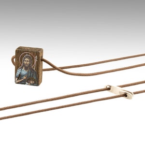 SAINT JOHN the BAPTIST Handmade necklace, religious Charm Jewelry, amulet, talisman, saint, Orthodox, gift