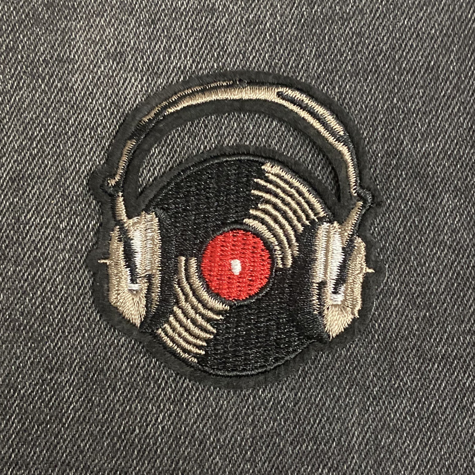 Headphones & Record Patch 2 Etsy